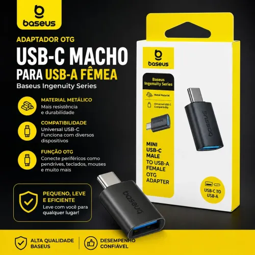 ADAPTADOR OTG TIPO C - BASEUS