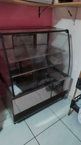 Vitrine gelada para frios 1m - 1 porta 