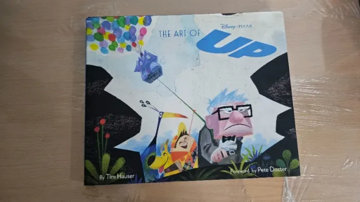 Livro art book disney UP altas aventuras