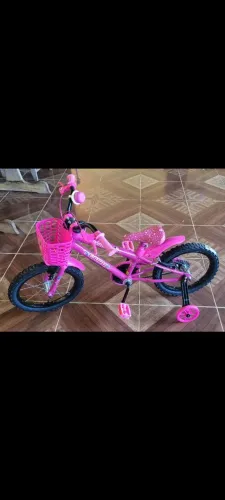 Bicicleta infantil rosa 