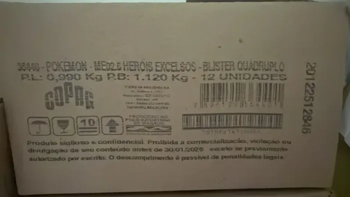 Case Quad de Heróis Excelsos Cartas Pokémon TCG