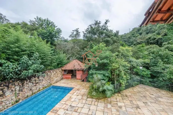 Casa com 4 quartos para alugar, 300 m² por R$ 16.067/mês - Vila Del Rey - Nova Lima/MG
