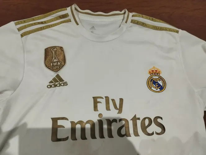 Camiseta real Madrid original 19/20 Sérgio Ramos adquirida no Santiago bernabeu