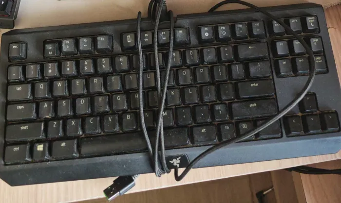 Razer Blackwidow TE Chroma Switch Laranja 
