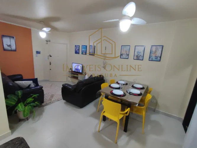 Itaguá - Locação (temporada) Apartamento 1 dormitório com piscina e salões de jogos