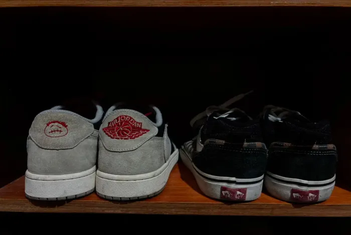 Tênis Nike Travis Scoot e Vans