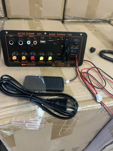 Placa Amplificadora Estéreo De Alta Potência Bluetooth 100w
