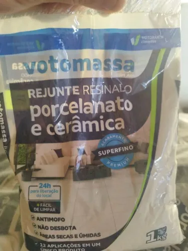 Rejunte resinado bege