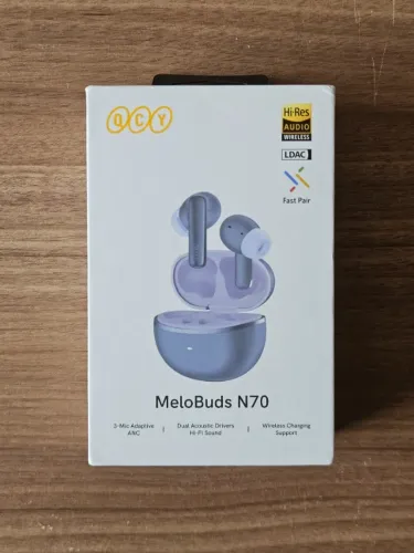 Fone Wireless QCY MeloBuds N70 Purple