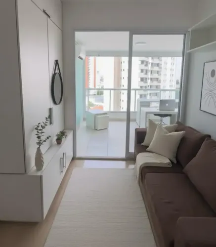 Apartamento 52 m² , mobiliado para locação no Jardim Anália Franco  São Paulo - SP