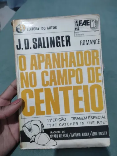 Livro: O apanhador no campo de centeio