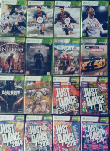 Jogos xbox 360 originais semi-novos confira todos valores descrição completa apartir 50,00