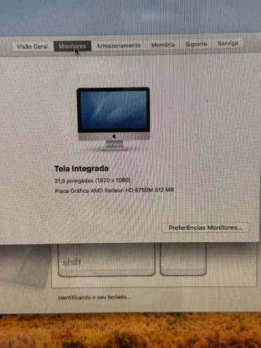 iMac Apple 21,5? Core i3 + 12GB RAM + Teclado
