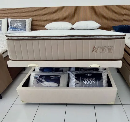 Colchão de molas ensacadas linha Premium