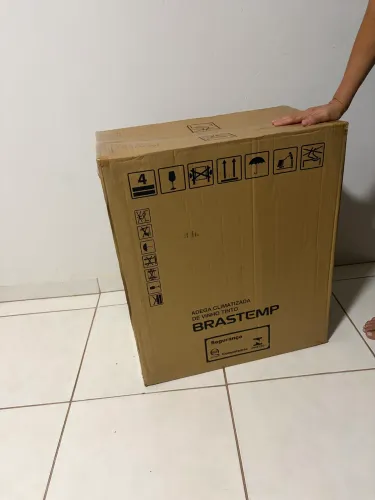 Adega 13 garrafas Brastemp o