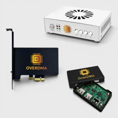 Kit Completo DMA: 100T + Makcu + HDMI Fuser (Com Todos os Cabos)
