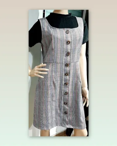 Vestido Feminino Xadrez Tam.M