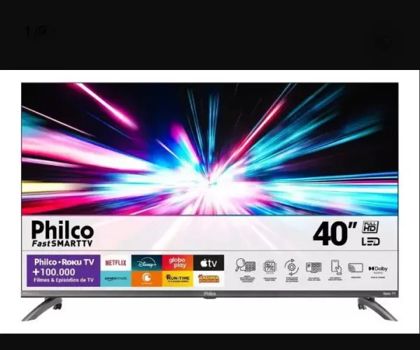 Smart Tv 40" Philco Led Roku Tv