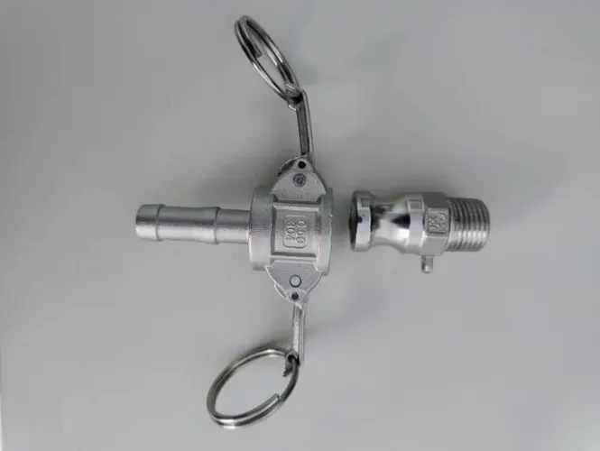 Kit Engate Rápido Camlock em Inox 304
