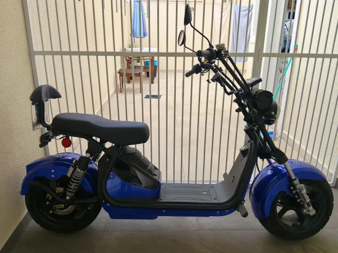 Moto Elétrica 3000W - Única Dona - Apenas 500 km Rodados