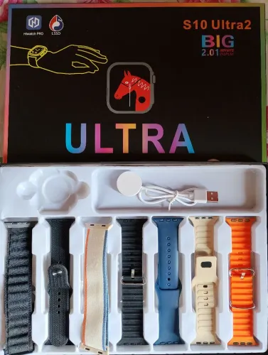 Kit pulseiras Smartwatch S10 Ultra 