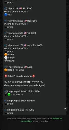 Vendo fornecedores de iPhone 