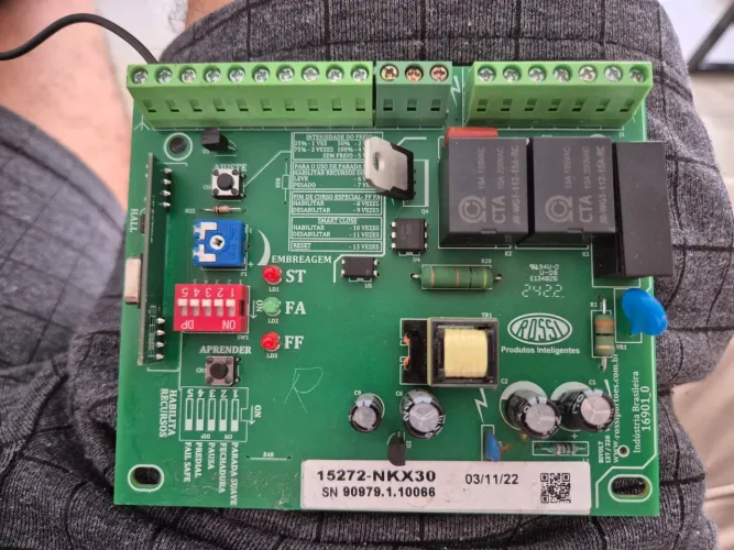 Placa para motor Rossi (NKX30)