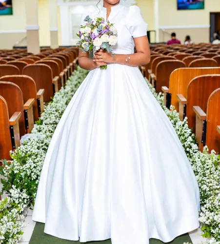 VESTIDO DE NOIVA ( SOB MEDIDA, USO ÚNICO)