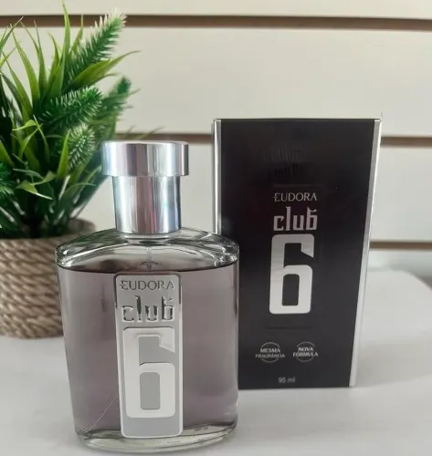 PERFUME MASCULINO CLUB 6 TRADICIONAL EUDORA 95ML