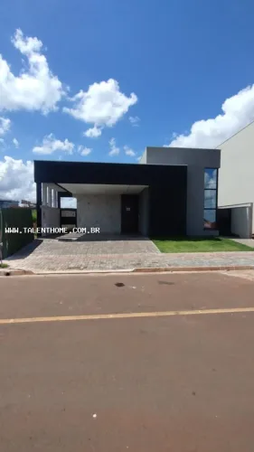 Casa em Condomínio para Venda em Londrina, Condomínio Paysage Indaiá, 3 dormitórios, 1 suí