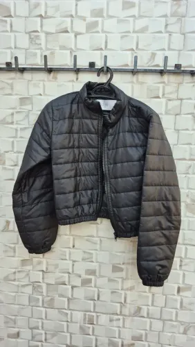 Jaqueta puffer preta