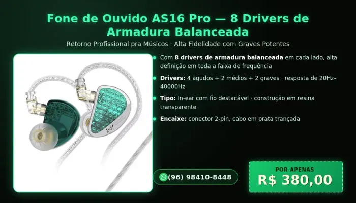 FONE KZ AS16 PRO