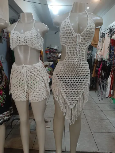 Saídas de crochê