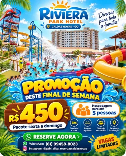  RIVIERA PRIVÉ PARK HOTEL CALDAS NOVAS GOIAS