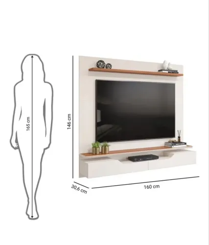 Painel rack 1.60