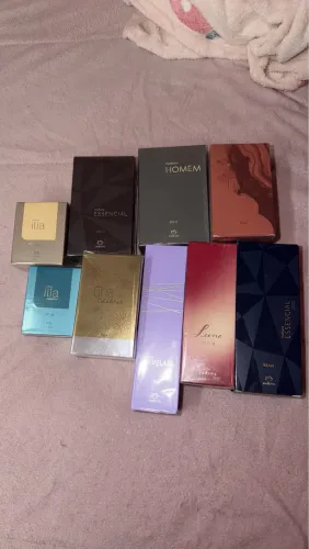 SUPER OFERTA - 9 PERFUMES NATURA ORIGINAIS LACRADOS