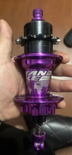 Par de cubo tanke roxo 