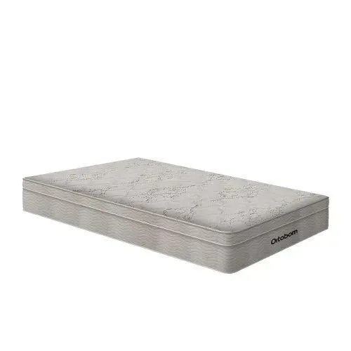 Cama Box Baú com Colchão de Espuma D33 Ortobom Airtech 100 Solteiro 88cm :