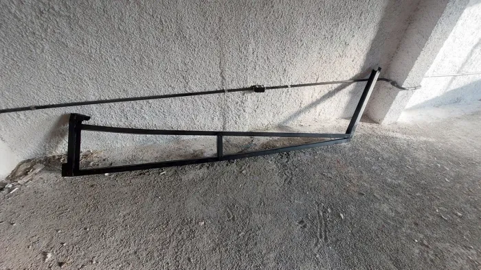Trelica tesoura para telhado ou bandeja de protecao 