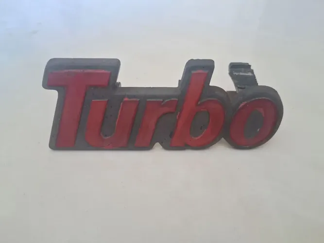 Emblema da grade Fiat Tempra turbo 