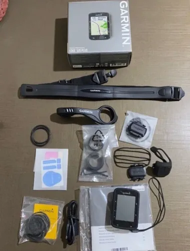Vendo Garmin EDGE 520 Plus com todos acessórios
