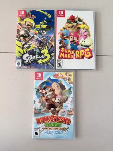 Jogos Switch 1 Original - Vendo conjunto com desconto ou individual