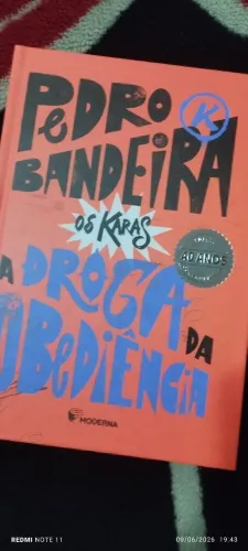 Livro edição comemorativa Pedro bandeira 