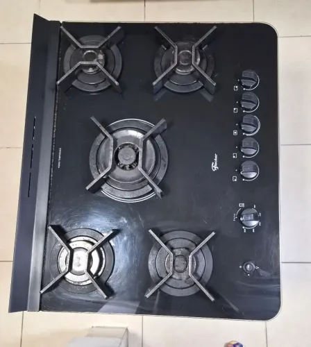 FOGÃO 5 BOCAS FISCHER FORNO COM GRILL