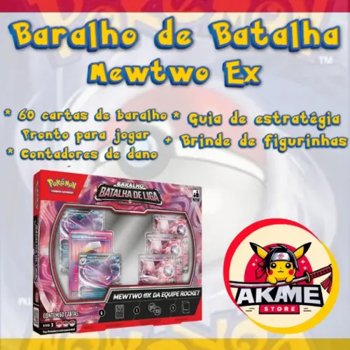 Pokemon Baralho de Batalha Mewtwo Ex