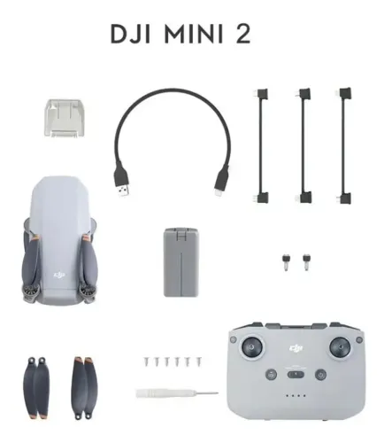 Drone Dji Mini 2 Standard Com Câmera 4k 1 Bateria
