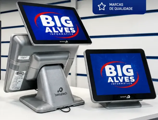 ALL IN ONE BEMATECH TOUCH SB9190 - 2 TELAS - SEMINOVO 11224