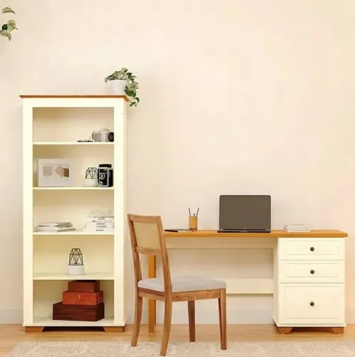 Conjunto Escritório: Estante + Mesa. 