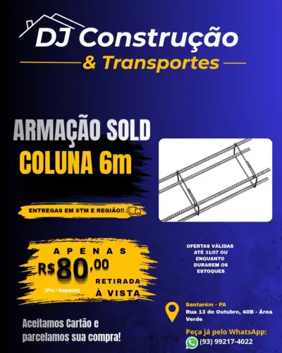 Armação Coluna
