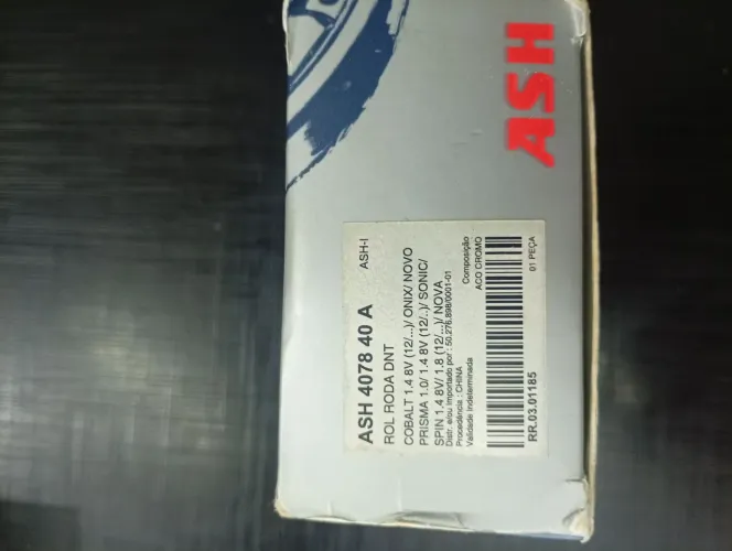 ASH 4078 40 A CABAL PRISMA SPIN SONIC ROLAMENTO NOVO